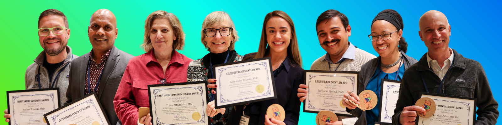 Photo of al the best CAIRIBU 2025 award winners