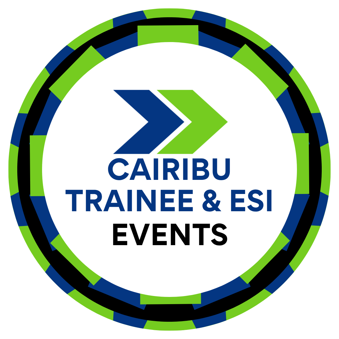 Logo for the CAIRIBU Trainee and ESI Events page