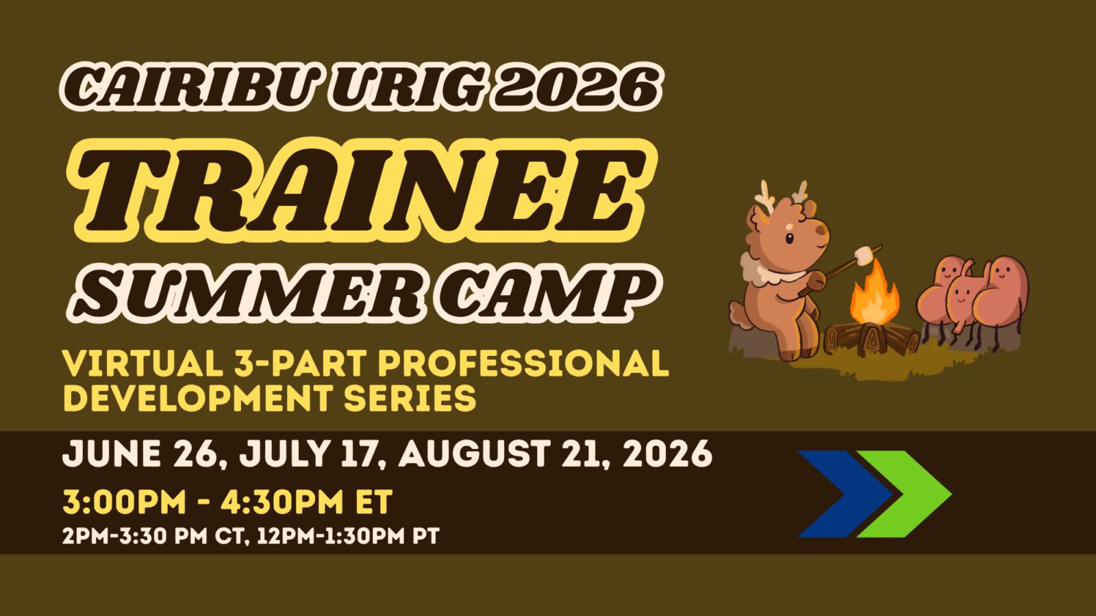 Trainee Summer Camp Graphic