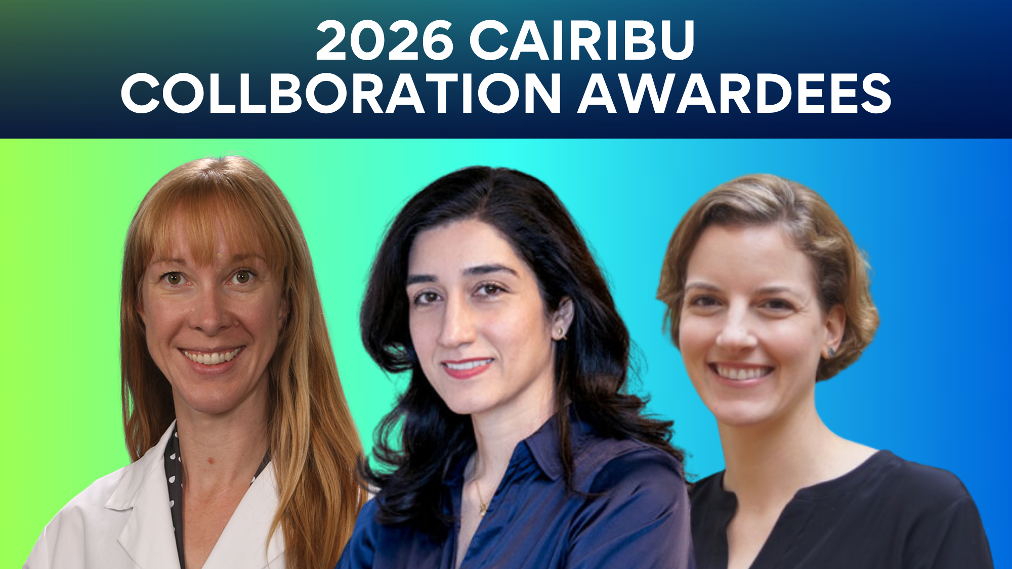 Picture of Nicole Gilbert, PhD, Zohreh Izadifar, PhD, and Alexis Dieter, MD.