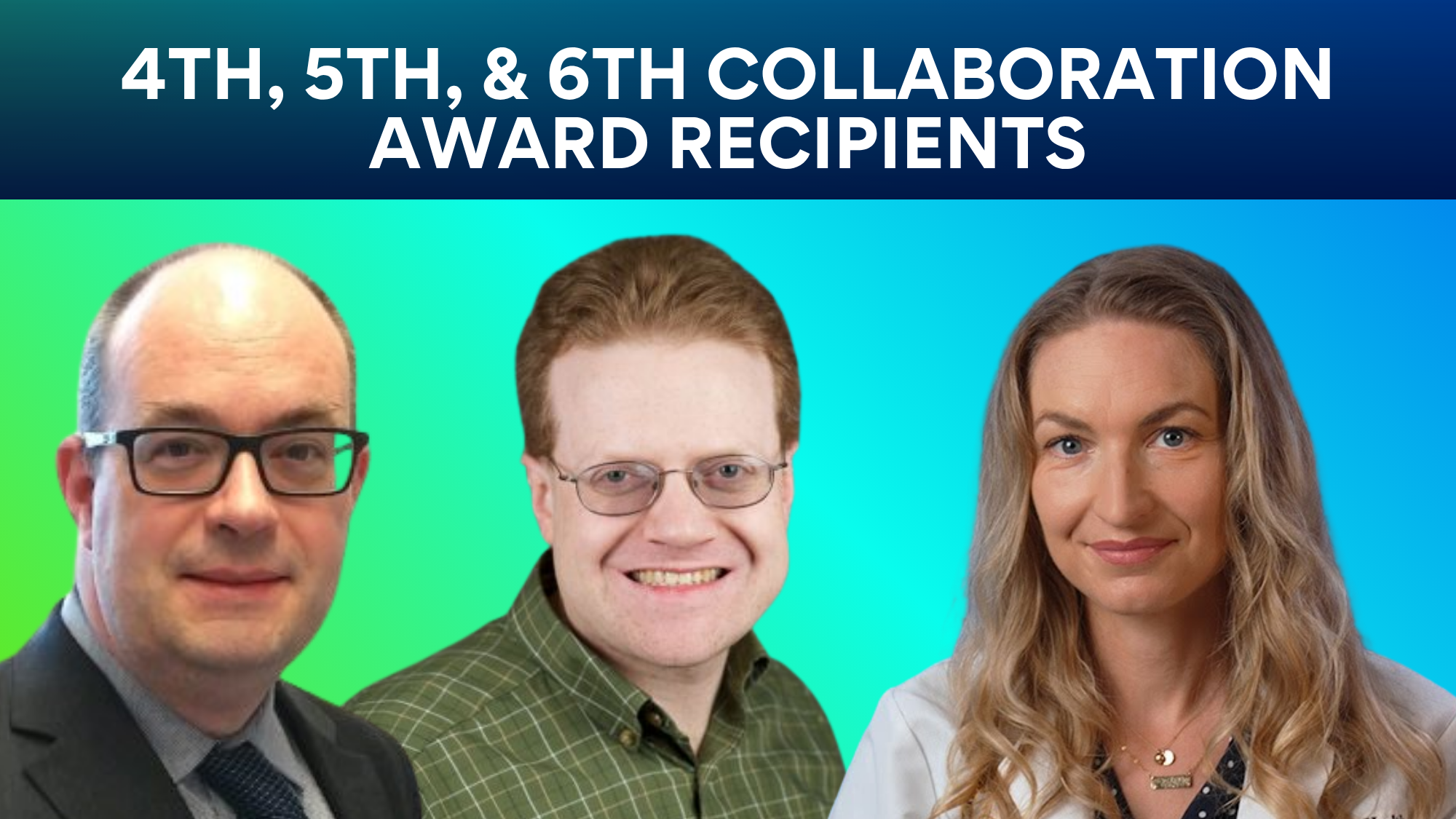 headshot of Dudley Lamming, PhD, Nicholas Steers, PhD, and Lindsey Burnett, MD, PhD.