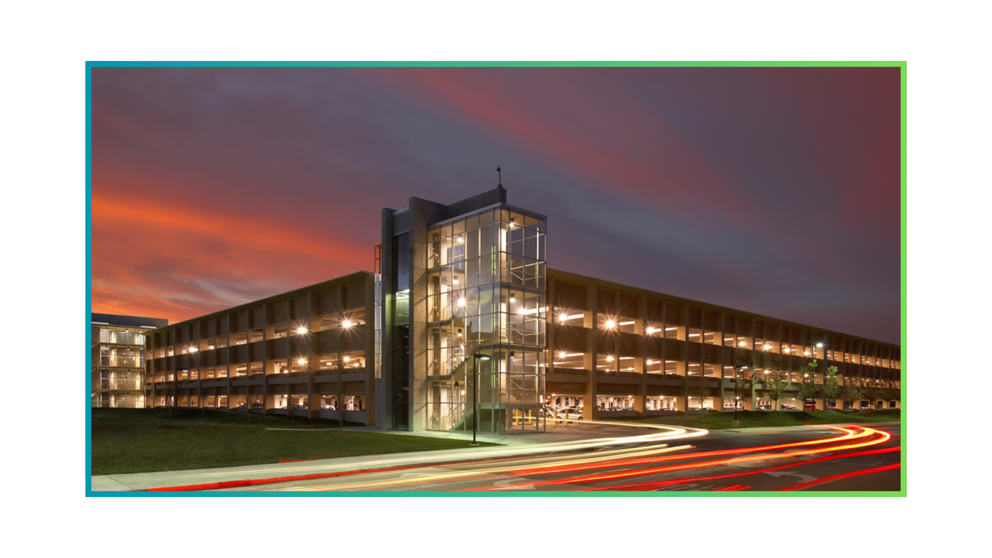 Lot 76 parking garage at UW-Madison